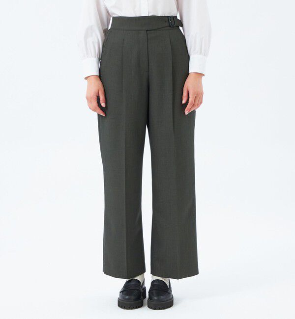 MACKINTOSH PHILOSOPHY「ハイカウントグルカパンツ」|スラックス|