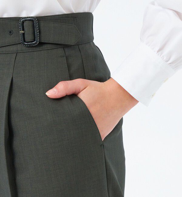 MACKINTOSH PHILOSOPHY「ハイカウントグルカパンツ」|スラックス|