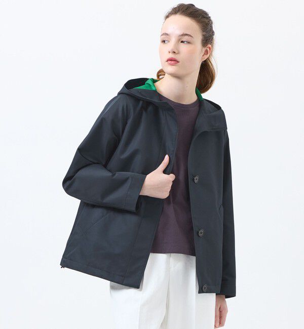 MACKINTOSH PHILOSOPHY「【WEB&一部店舗限定】【CLUNY（クルニー）】ダブルクロス製」|ブルゾン・スタジャン|ネイビー