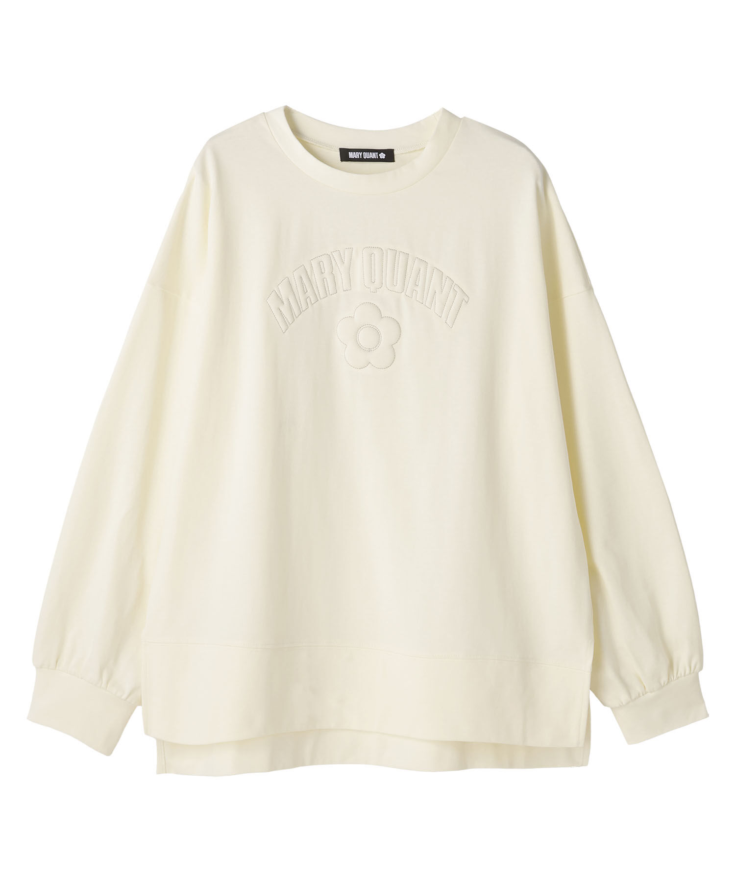 MARY QUANT「キルトロゴ プルオーバー」|プルオーバー|