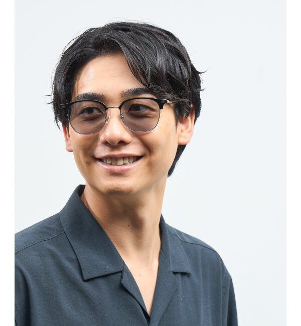  「【WEB 限定】Zoff｜takashi kumagai ウェリントン型 サングラス サーモント｜紫外線対策 UVカット  」|サングラス|