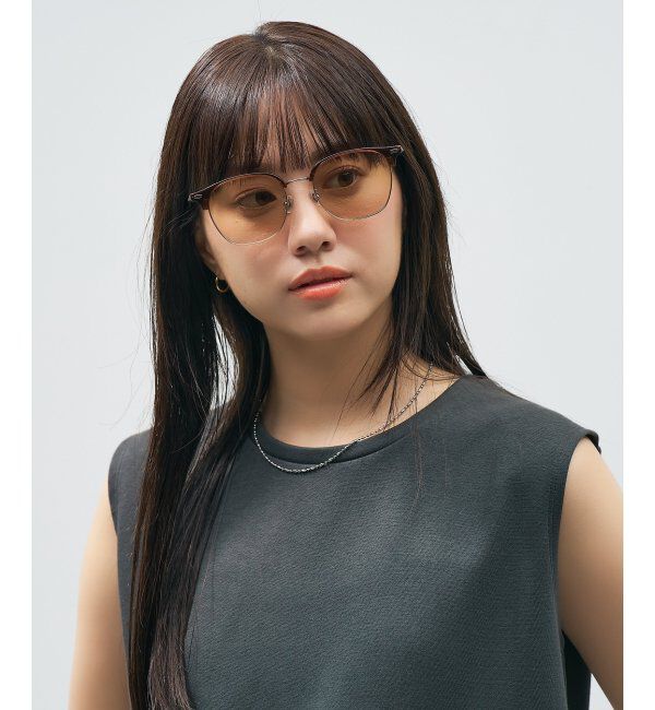  「【WEB 限定】Zoff｜takashi kumagai ウェリントン型 サングラス サーモント｜紫外線対策 UVカット  」|サングラス|