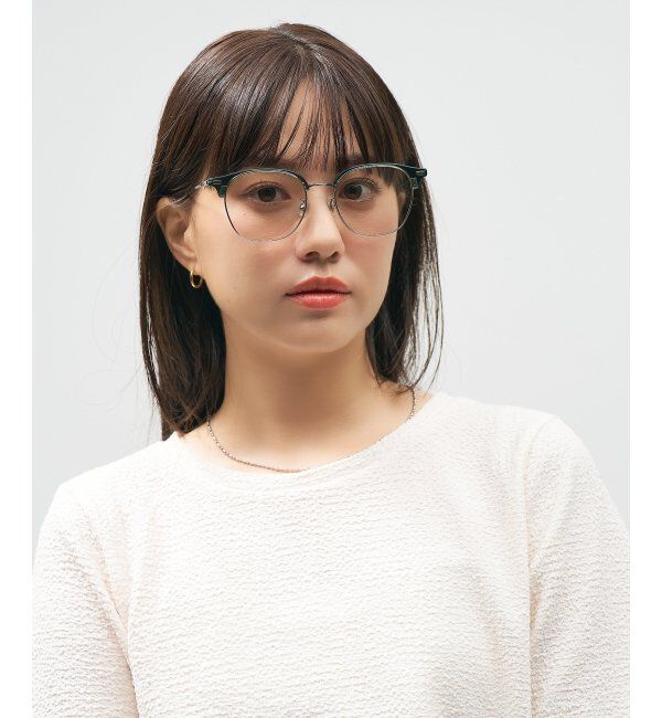  「【WEB 限定】Zoff｜takashi kumagai ウェリントン型 サングラス サーモント｜紫外線対策 UVカット  」|サングラス|