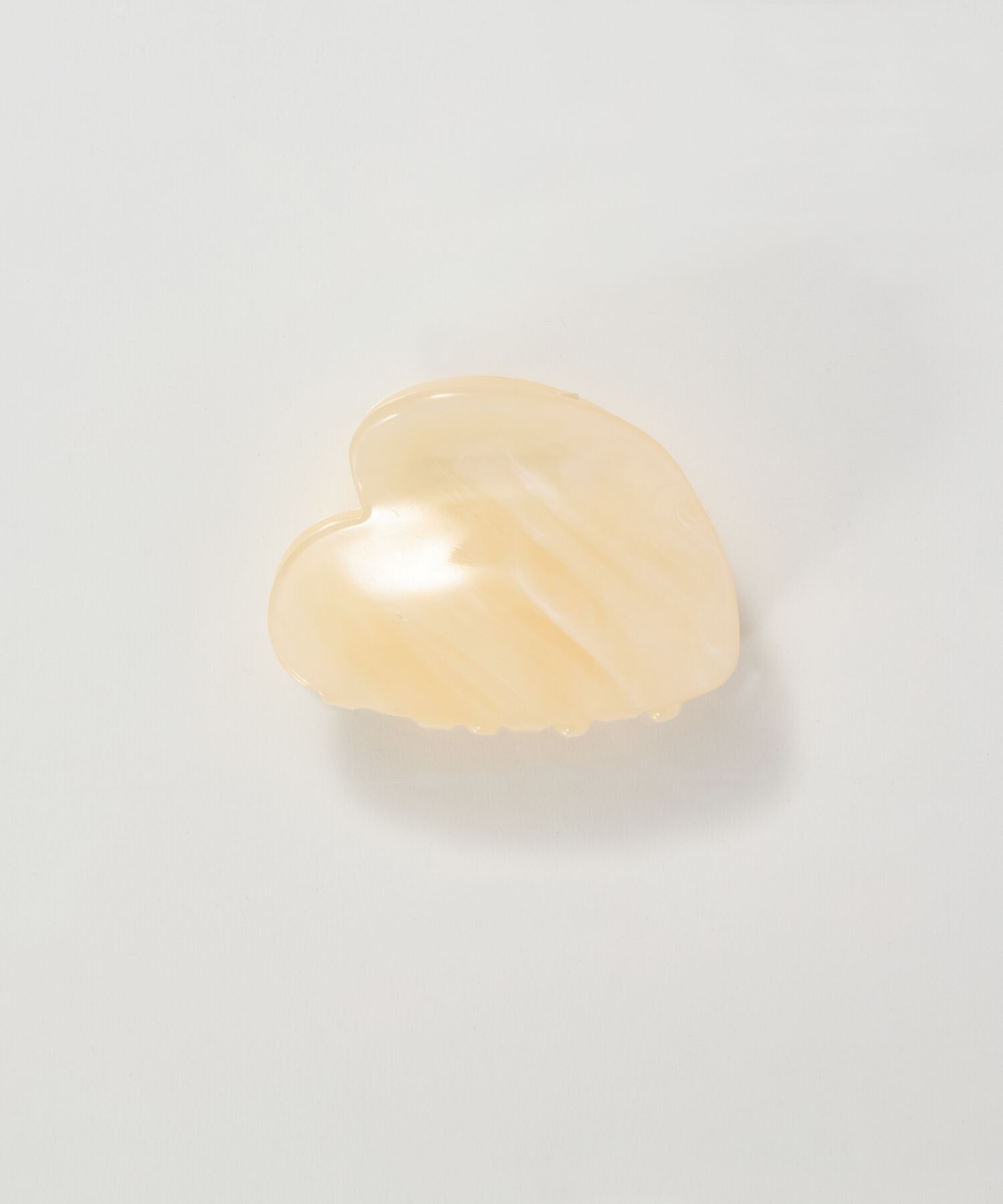 Phoebe「マーブルハートバンスクリップ　ホワイト」|その他|