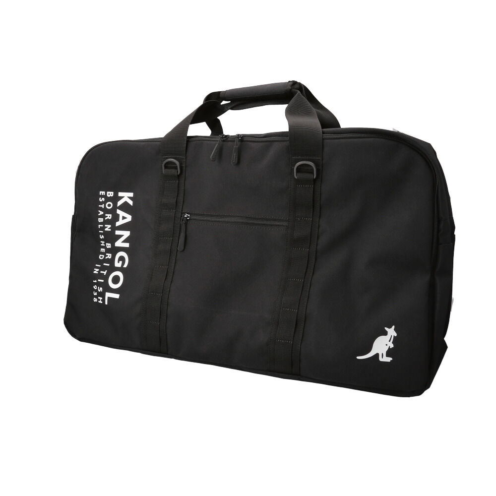 BACKYARD FAMILY「カンゴール バッグ kangol 250-1506 通販 ボストンバッグ ボストンバック」|ボストンバッグ|ブラック2