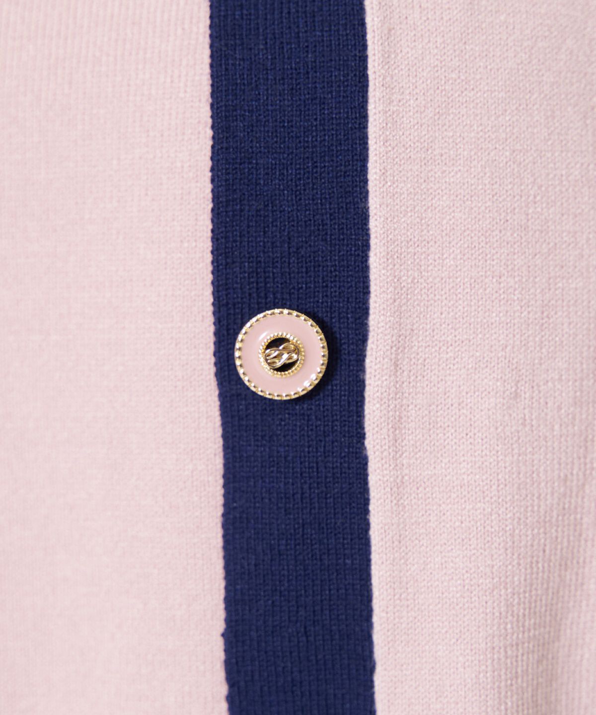 アンドクチュール「バイカラーニットアンサンブル」|カーディガン|