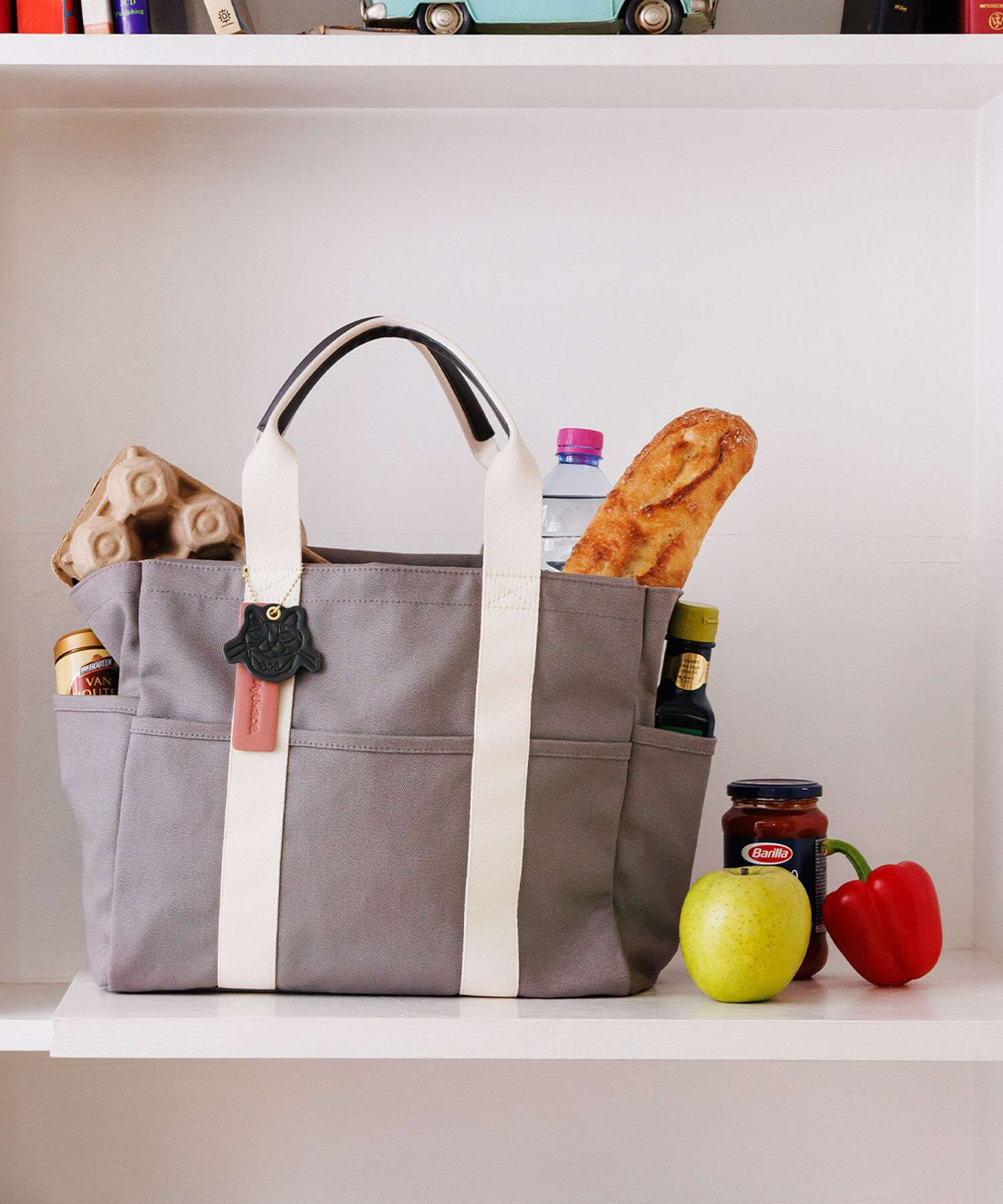 ace.「ace.／エース HAyU ガーデントート Mサイズ 17852」|トートバッグ|グレー