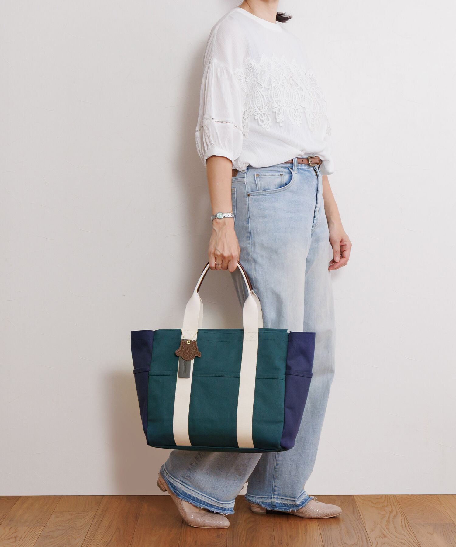 ace.「ace.／エース HAyU ガーデントート Mサイズ 17852」|トートバッグ|