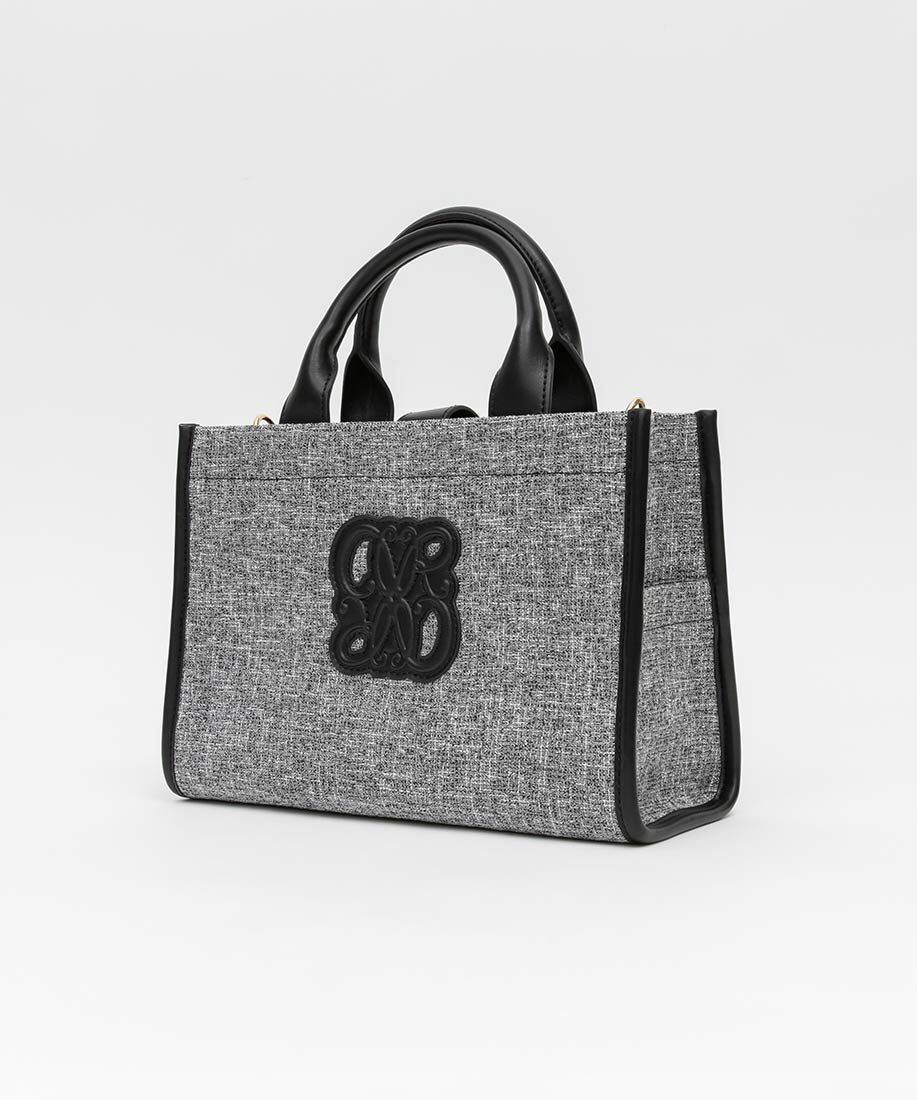  「2WAY  サマーツイードモノグラムデザイントートバッグ」|トートバッグ|