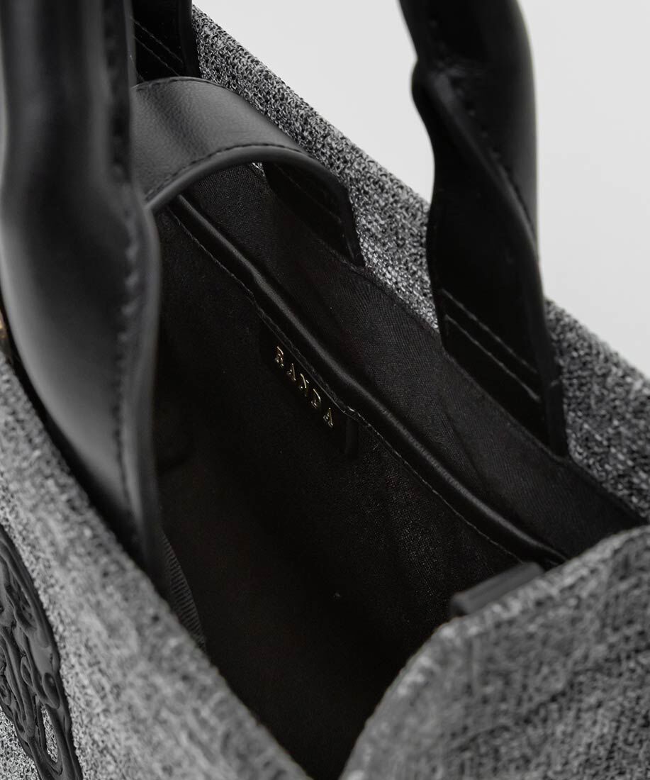  「2WAY  サマーツイードモノグラムデザイントートバッグ」|トートバッグ|