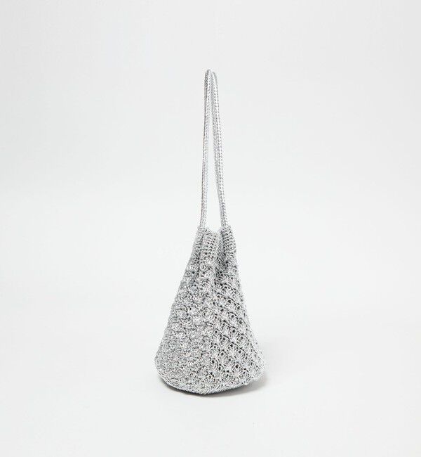 UNITED ARROWS green label relaxing「メタリックヤーンレーシー トートバッグ / ショルダーバッグ」|ショルダー・メッセンジャー|