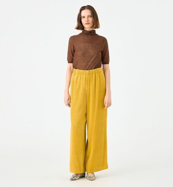 Ballsey「ラメコーデュロイ ワイドパンツ」|その他|