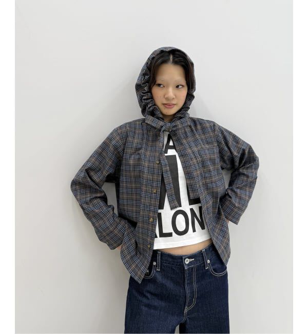 Oriens JOURNAL STANDARD「チェックフーディーシャツ」|シャツ・ブラウス|