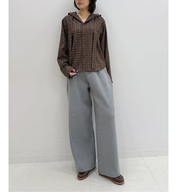 Oriens JOURNAL STANDARD「チェックフーディーシャツ」|シャツ・ブラウス|