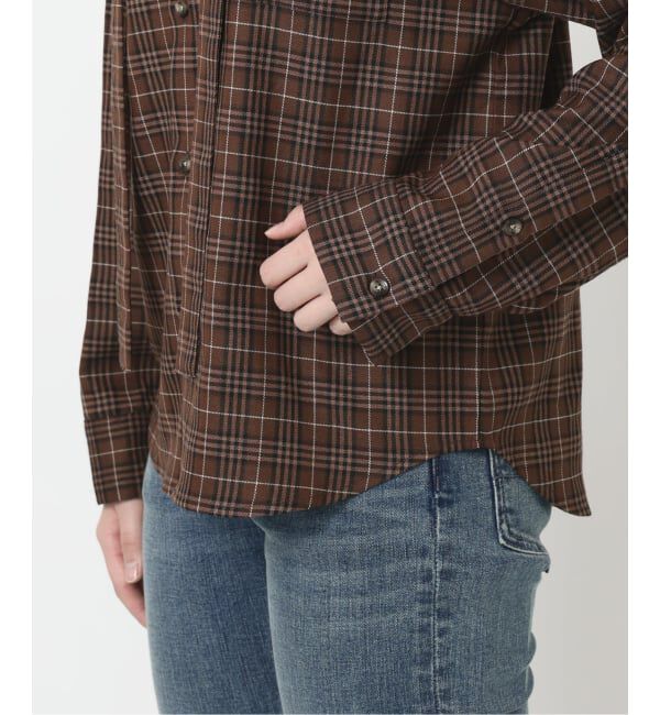 Oriens JOURNAL STANDARD「チェックフーディーシャツ」|シャツ・ブラウス|