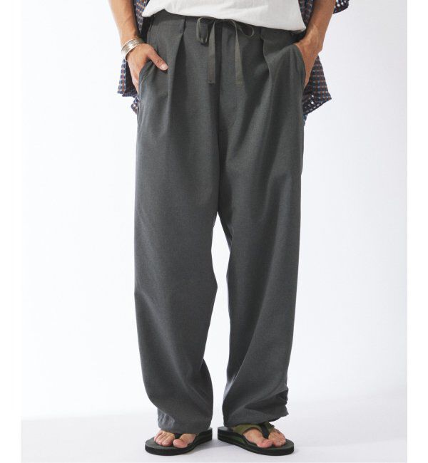 JOURNAL STANDARD relume「トロピカルポリ オーバー パンツ」|スラックス|