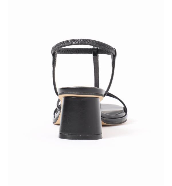  「《予約》5cmオブリークナローストラップサンダル」|サンダル|
