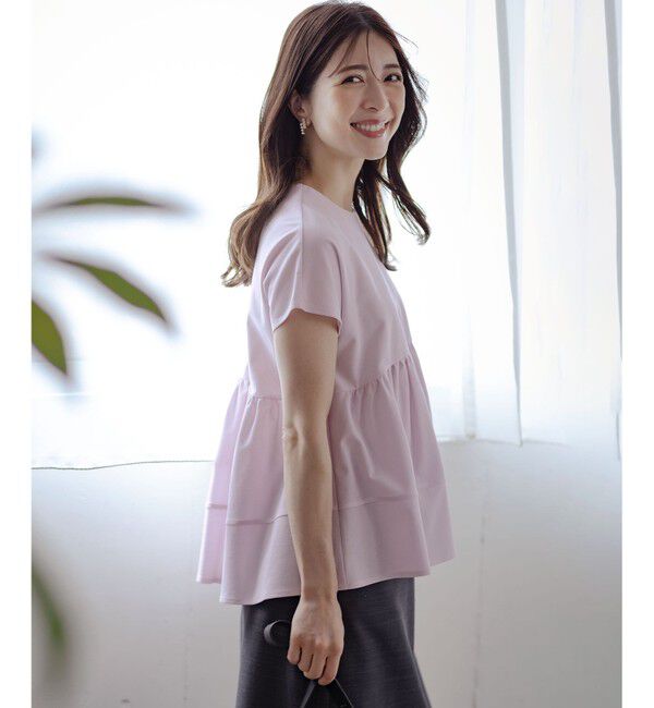 組曲「ツイルジャージーティアード カットソー」|Tシャツ・カットソー|