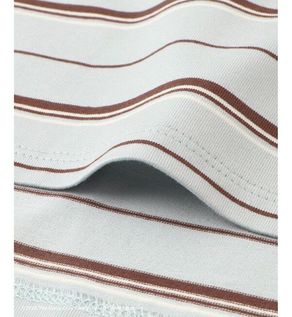 SALON adam et rope'「Coca-Cola マルチボーダーノースリーブTシャツ」|Tシャツ・カットソー|