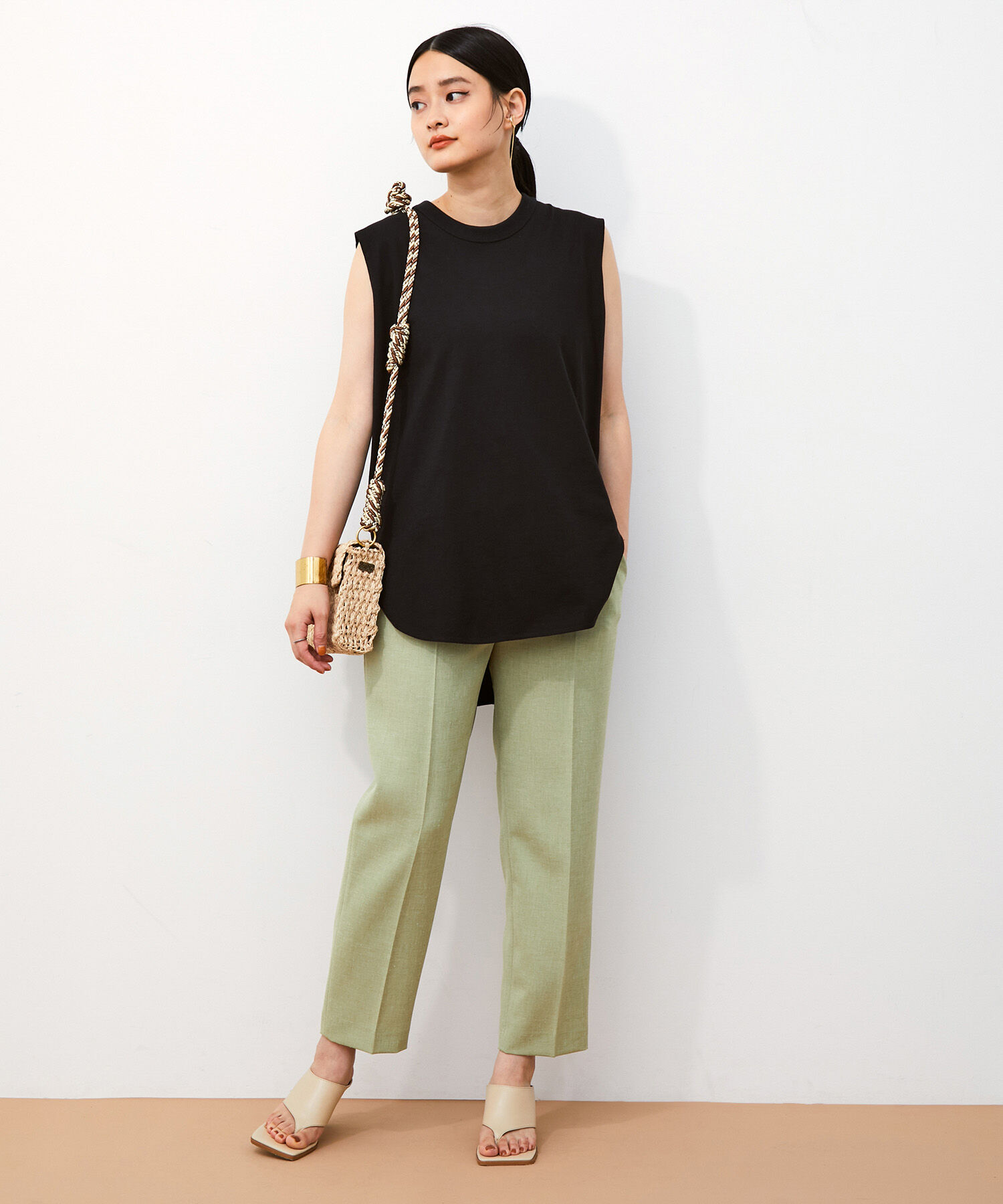 ADAM ET ROPE'「【CHAMPION for ADAM ET ROPE'】別注タンクトップ」|Tシャツ・カットソー|