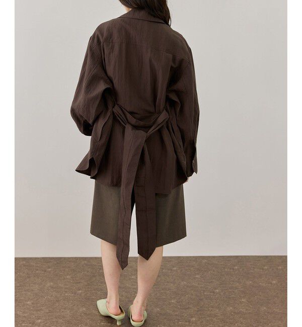 ADAM ET ROPE'「【一部WEB限定カラー】シャツジャケット」|テーラードジャケット|