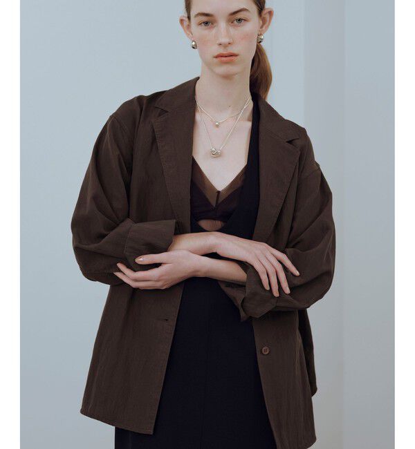 ADAM ET ROPE'「【一部WEB限定カラー】シャツジャケット」|テーラードジャケット|