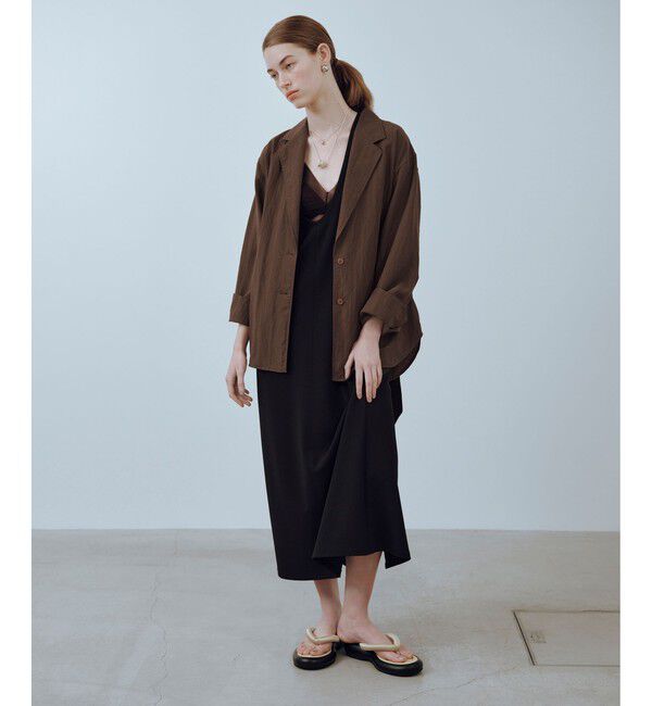 ADAM ET ROPE'「【一部WEB限定カラー】シャツジャケット」|テーラードジャケット|