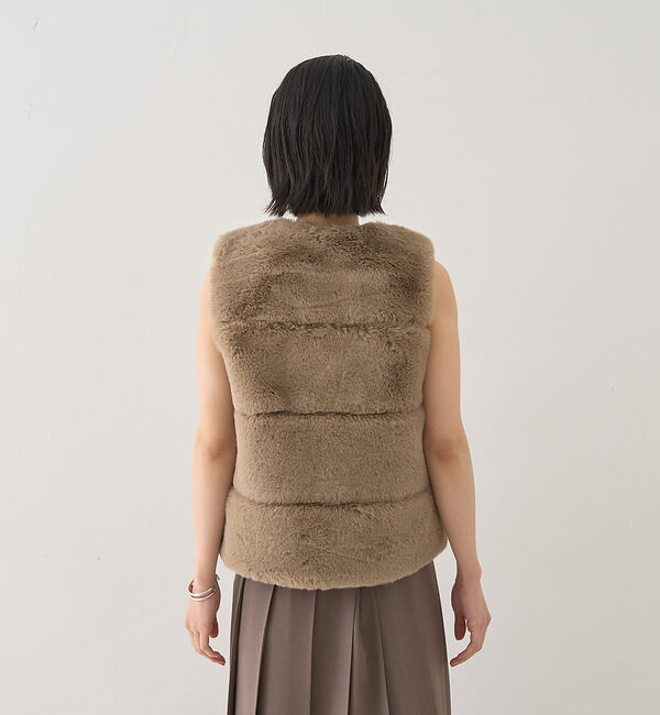 Rouge vif「エコファージレ」|ダウンベスト・ベスト|