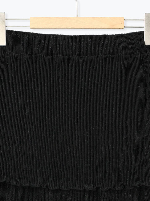 Samansa Mos2「◎ラメプリーツティアードスカート」|スカート|