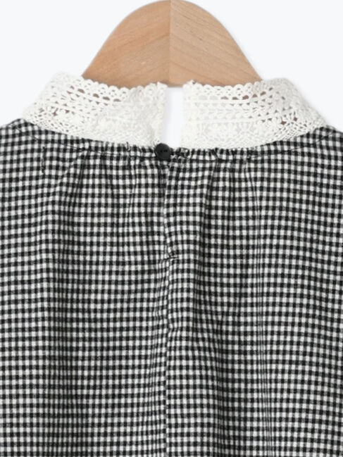 Samansa Mos2「【保温加工】襟レースブラウス」|シャツ・ブラウス|