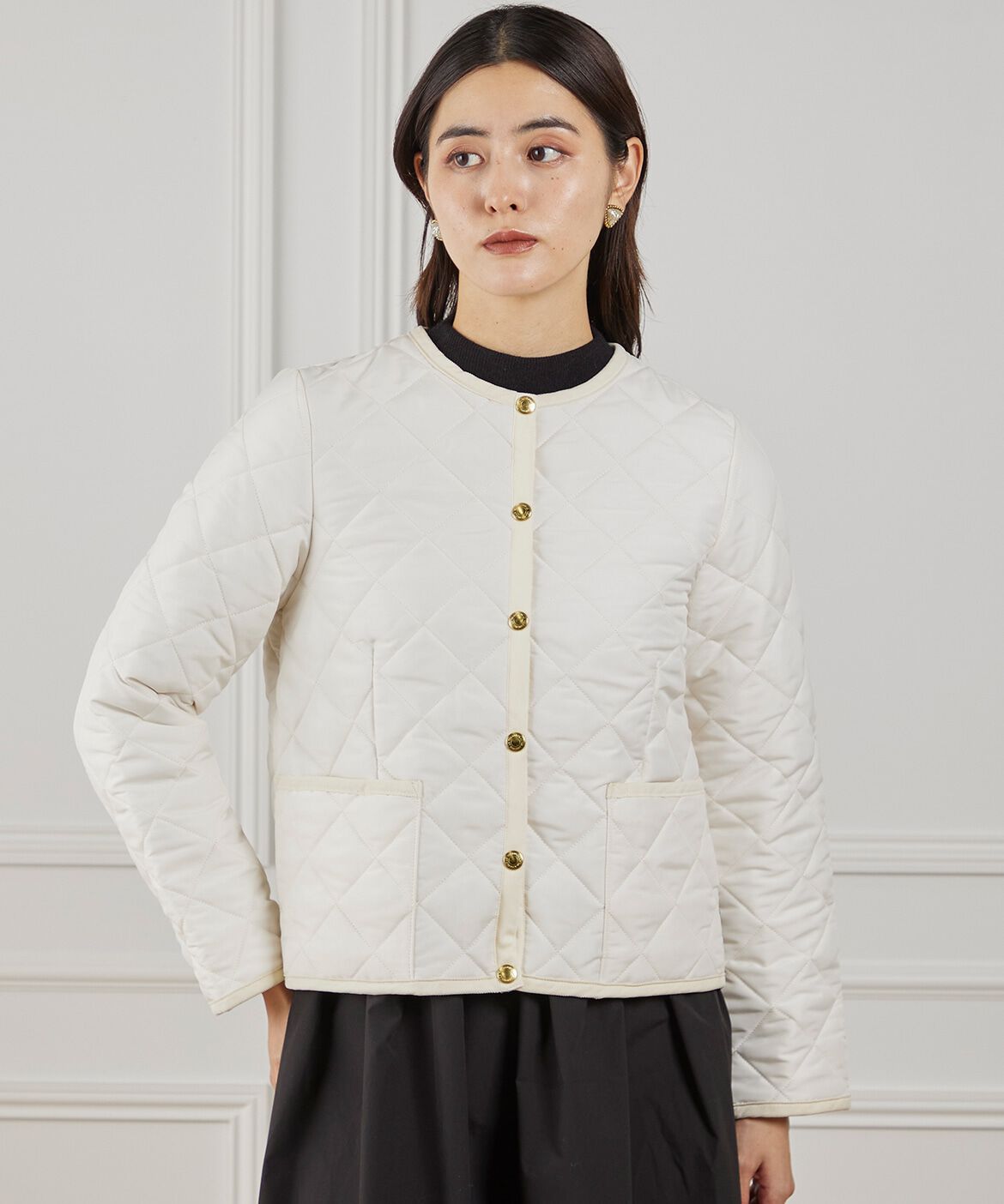 INED「《Traditional Weatherwear》キルティングコート　ARKLEY 」|ピーコート|