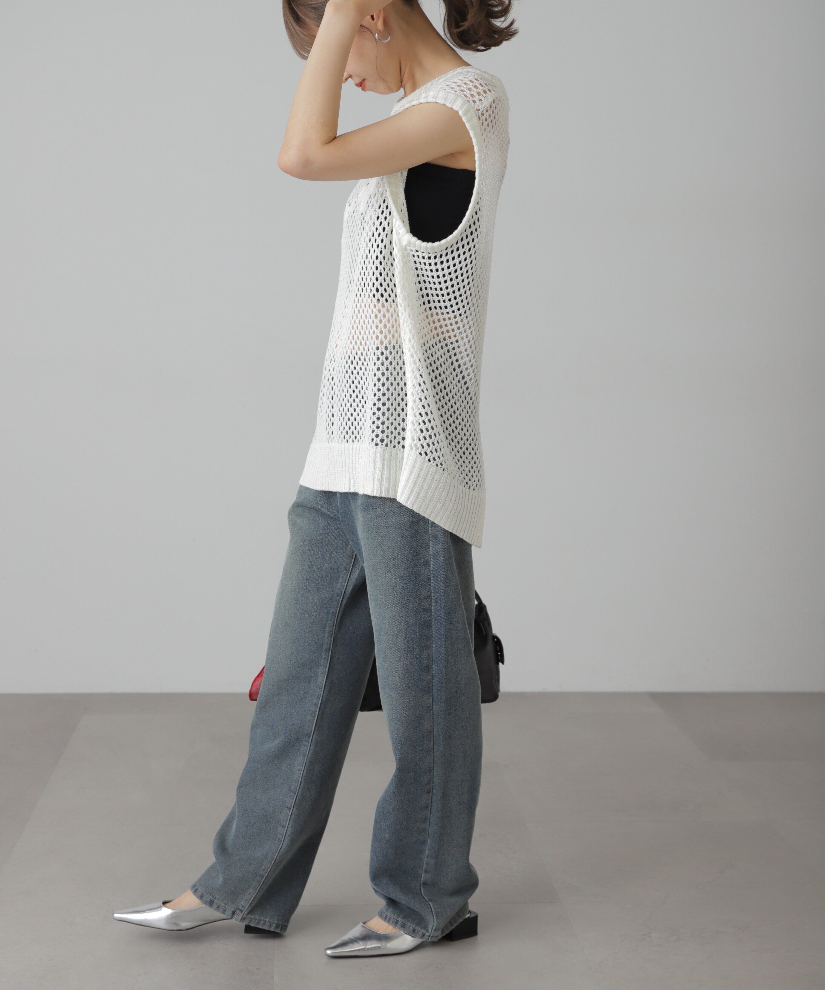  「[XS-Lサイズ展開]ストレートデニムパンツ」|その他|