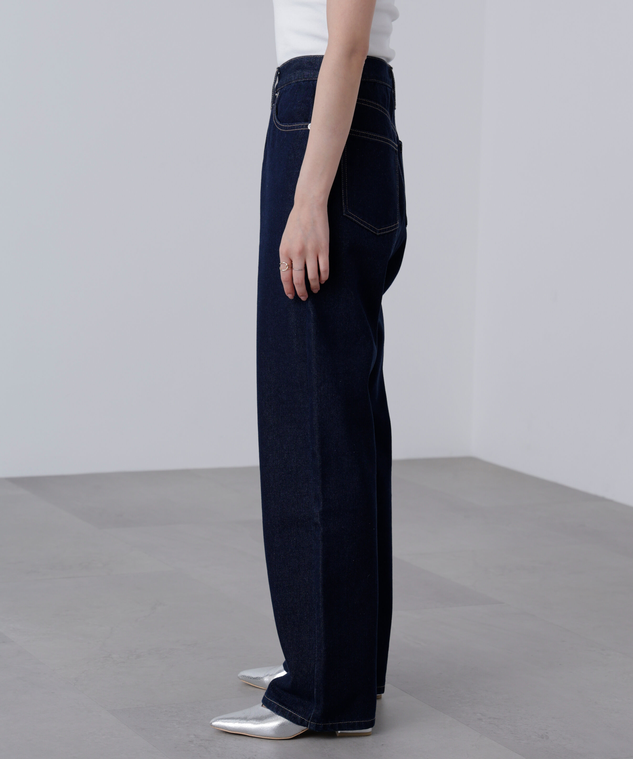  「[XS-Lサイズ展開]ストレートデニムパンツ」|その他|