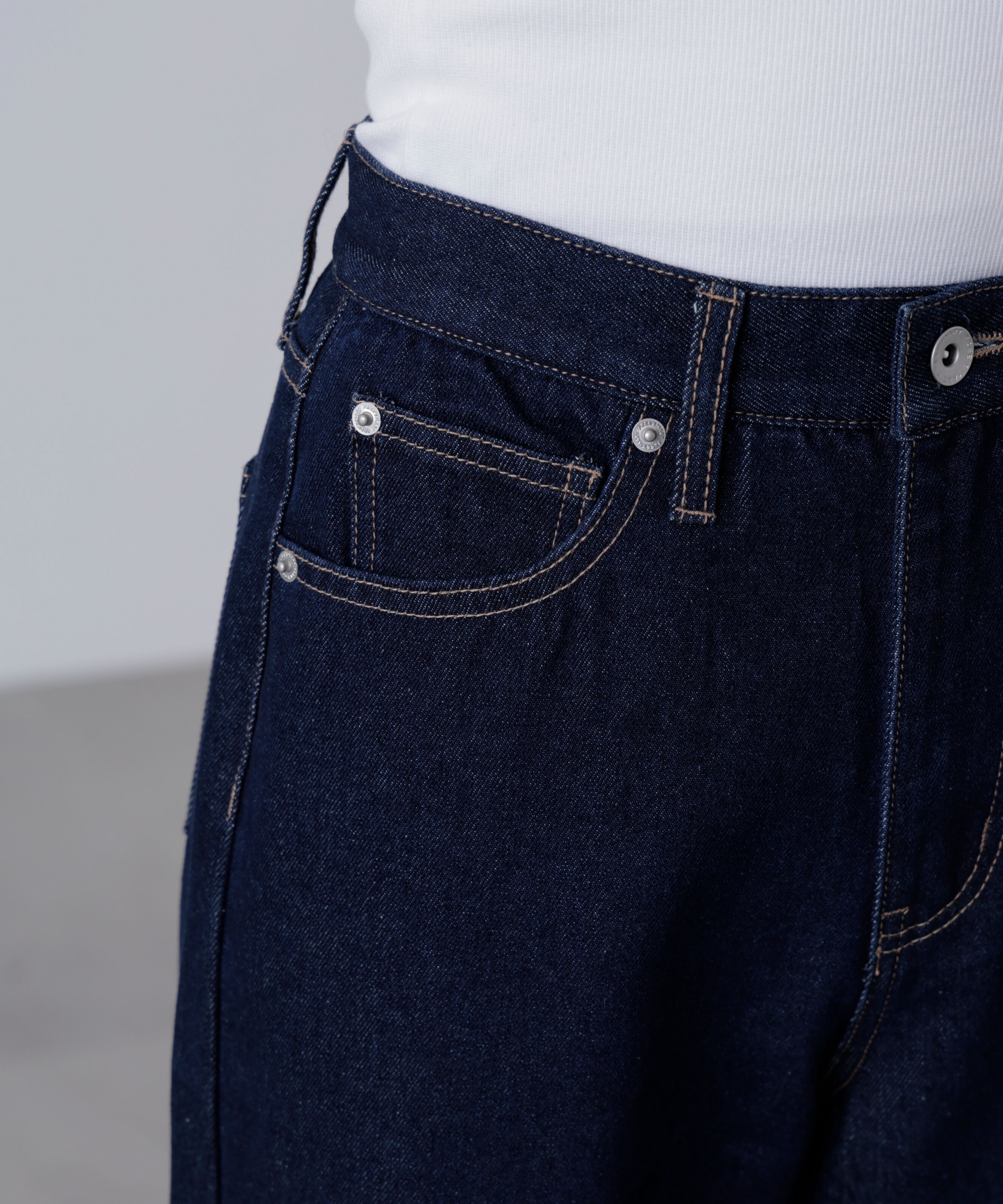  「[XS-Lサイズ展開]ストレートデニムパンツ」|その他|