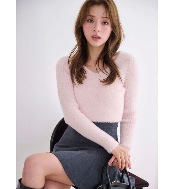 MERCURYDUO「バックZIPミニマーメイドミニスカパン」|スカート|