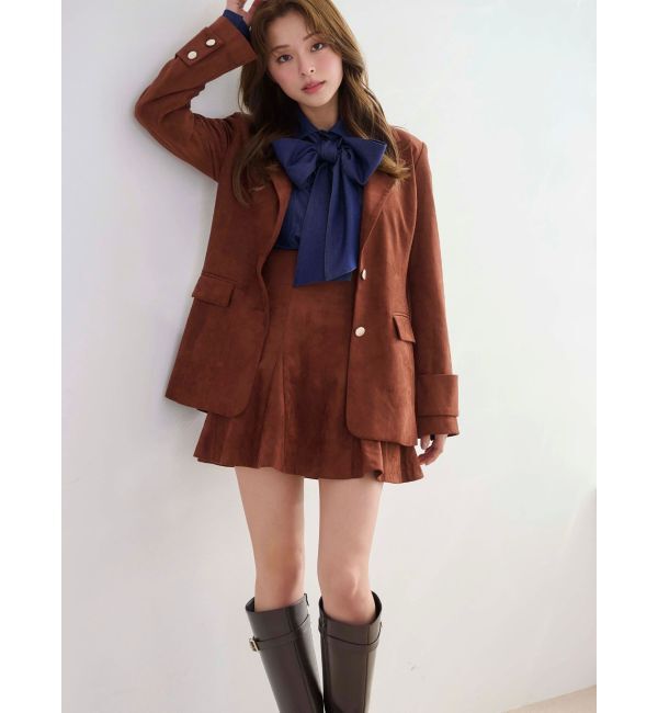 MERCURYDUO「バックZIPミニマーメイドミニスカパン」|スカート|