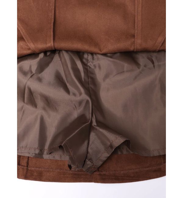 MERCURYDUO「バックZIPミニマーメイドミニスカパン」|スカート|