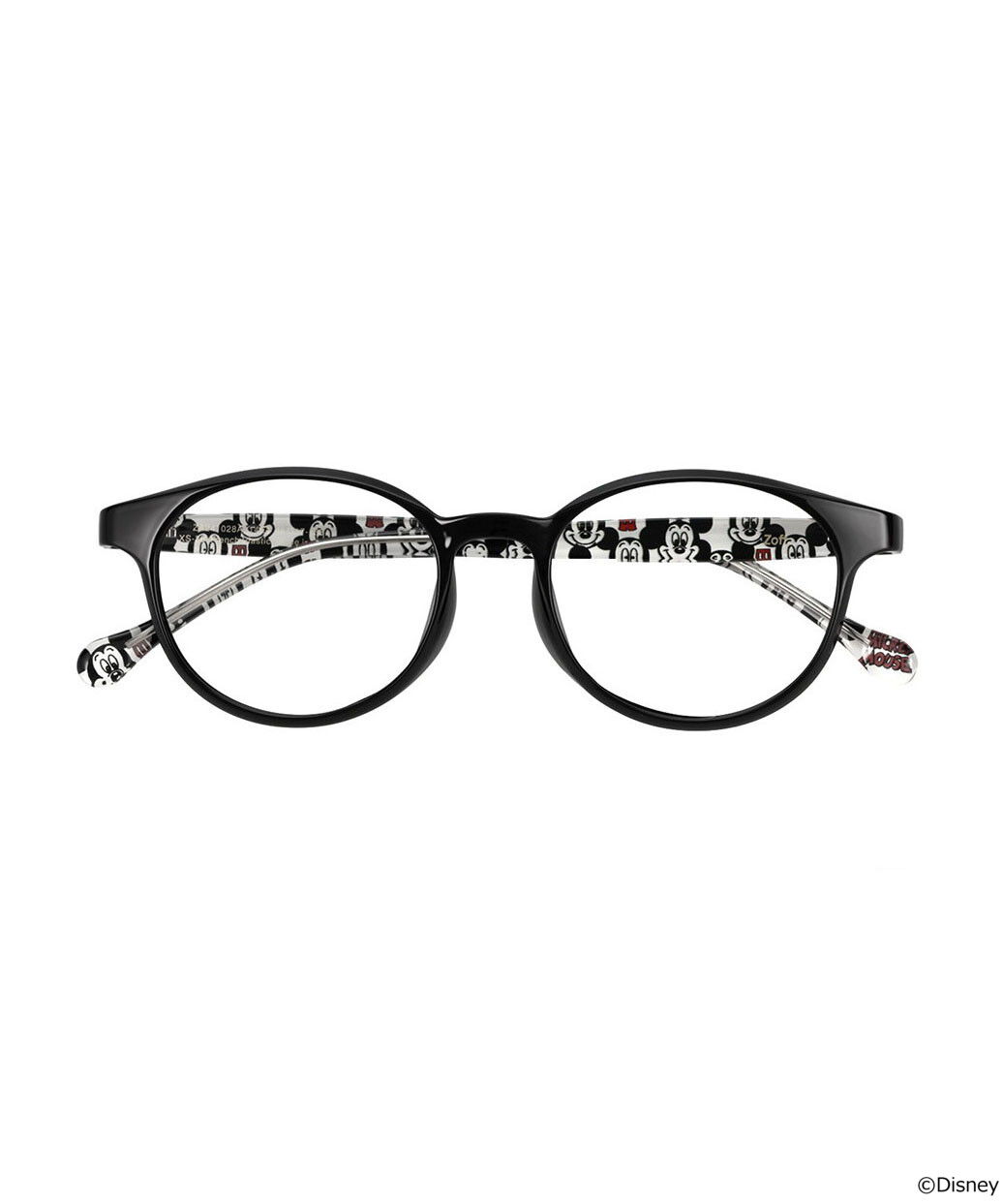  「ボストン型 メガネ（キッズサイズ）Disney Collection created by Zoff Mickey & Friends ディズニー」|メガネ|