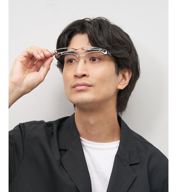  「ウェリントン型 跳ね上げ式メガネ フリップアップ FLIPUP おしゃれ 読書  レンズ交換券付」|メガネ|