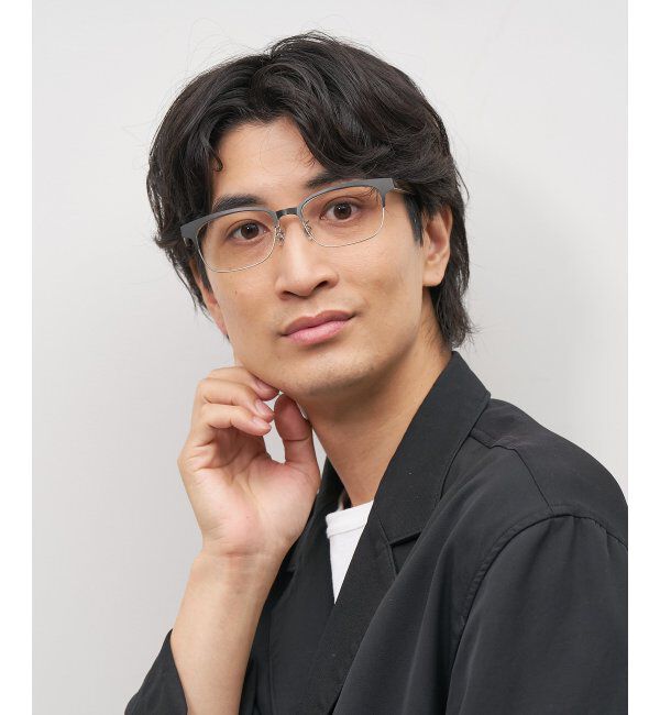  「ウェリントン型 跳ね上げ式メガネ フリップアップ FLIPUP おしゃれ 読書  レンズ交換券付」|メガネ|