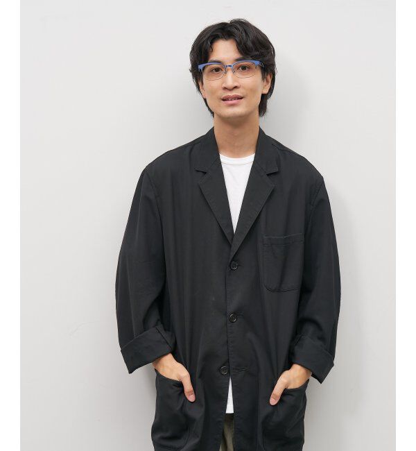  「ウェリントン型 跳ね上げ式メガネ フリップアップ FLIPUP おしゃれ 読書  レンズ交換券付」|メガネ|ネイビー3