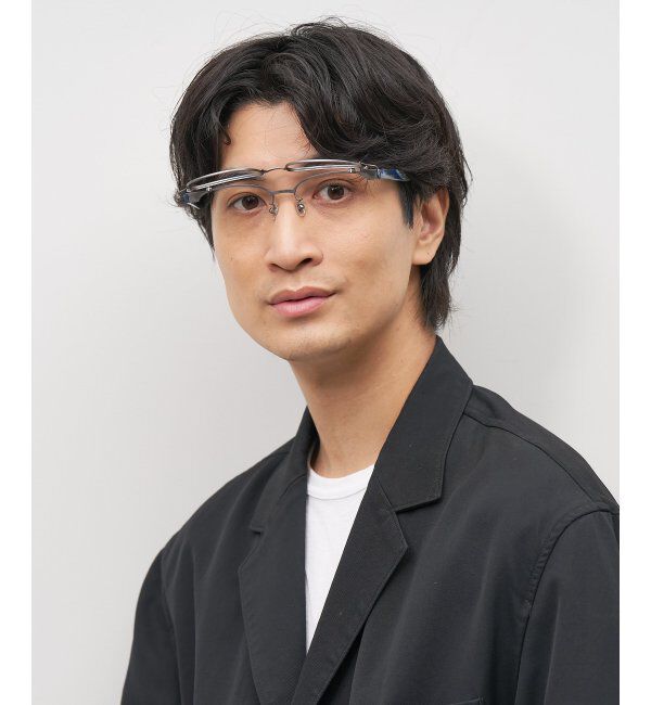  「ウェリントン型 跳ね上げ式メガネ フリップアップ FLIPUP おしゃれ 読書  レンズ交換券付」|メガネ|