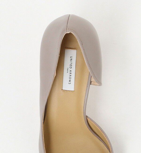 UNITED ARROWS「ポインテッド サイドオープン パンプス」|パンプス|