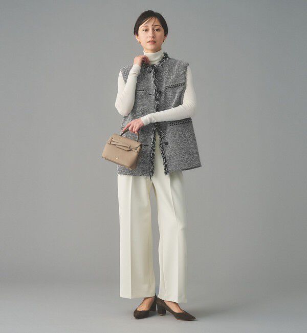 UNITED ARROWS「2トーン ツイードライク ベスト」|ベスト・ジレ|