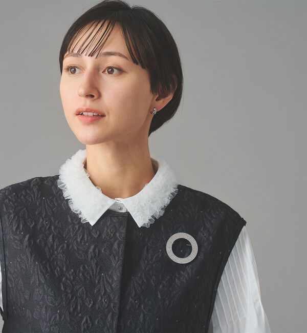 UNITED ARROWS「サークル ブローチ」|ブローチ・コサージュ|