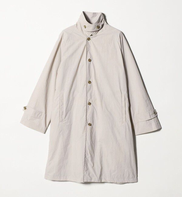 UNITED ARROWS「ナイロン/タフタ ウィンドウ マック コート 撥水」|ステンカラーコート|