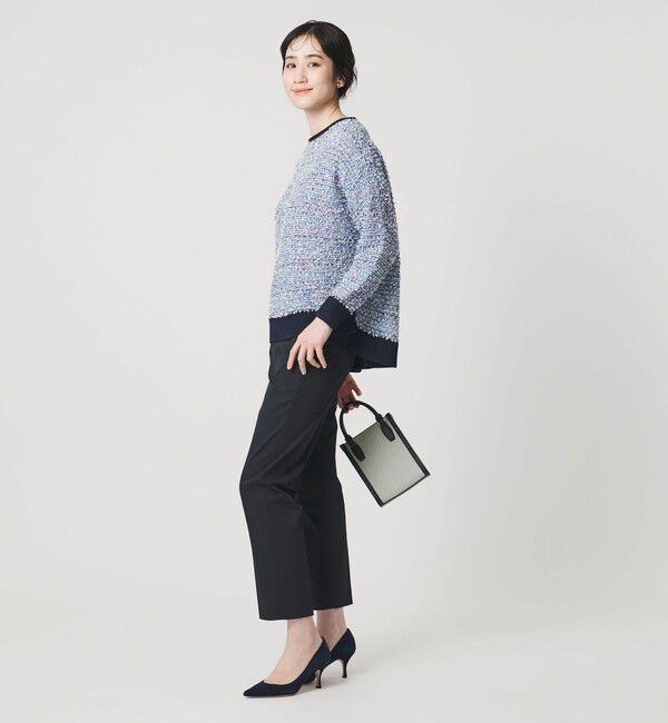 UNITED ARROWS「RIRANCHA ツイル スリムパンツ ‐ウォッシャブル‐」|スラックス|