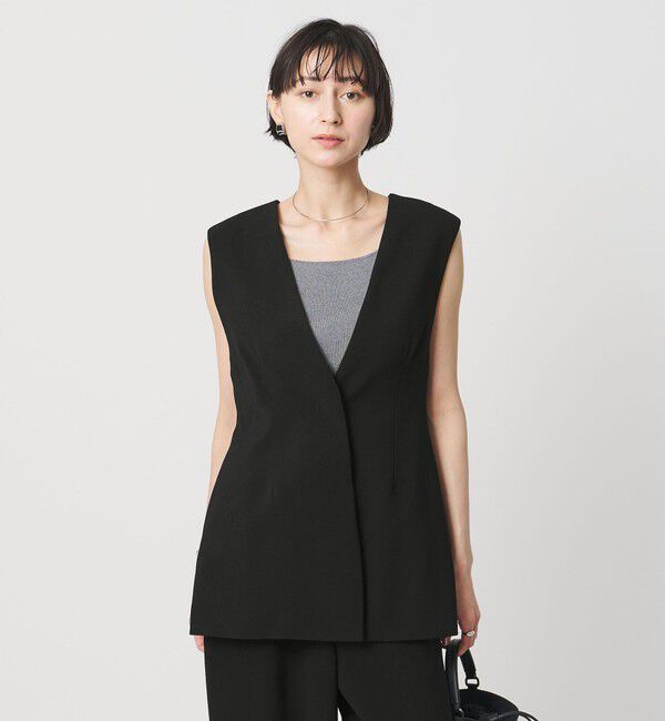 UNITED ARROWS「COMFY ベスト ‐防汚 UVカット ウォッシャブル‐」|ベスト・ジレ|