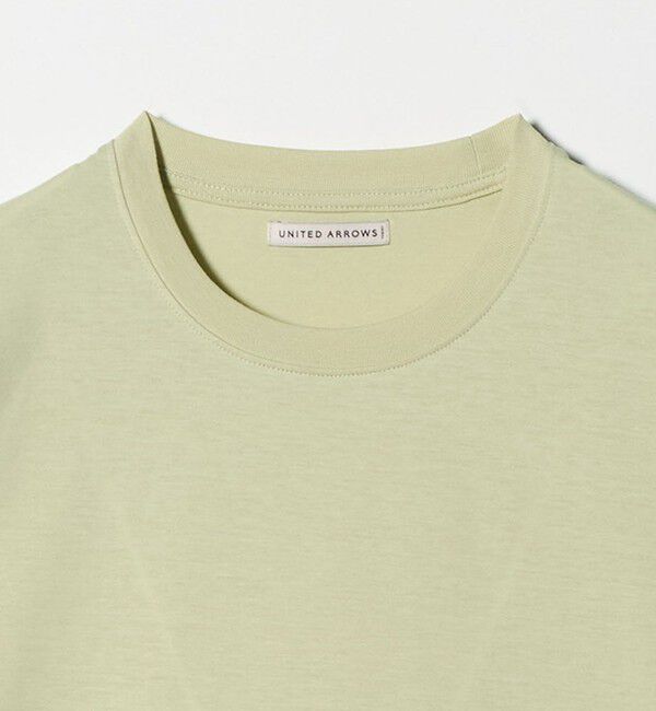 UNITED ARROWS「ALBINI アルビニ シルケット テンジク Tシャツ　抗菌防臭」|Tシャツ・カットソー|