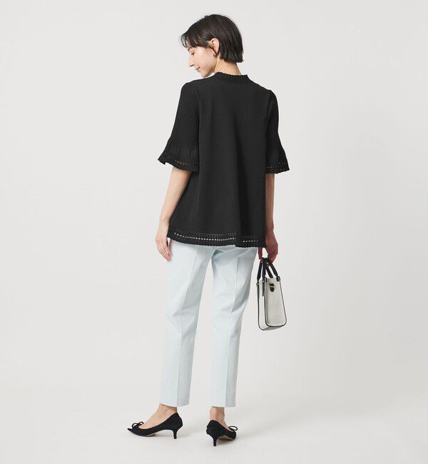 UNITED ARROWS「Vネック ニットチュニック 」|ニット・セーター|